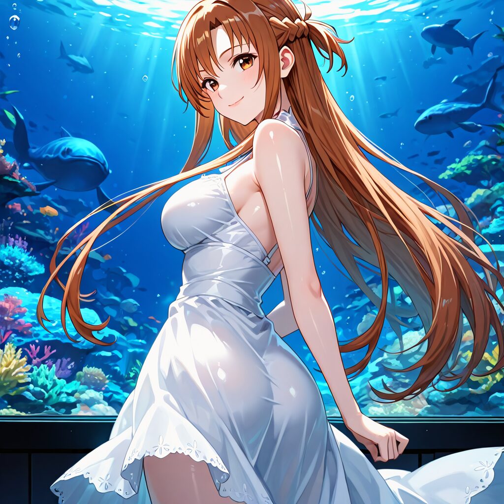 SAOアスナと水族館デート