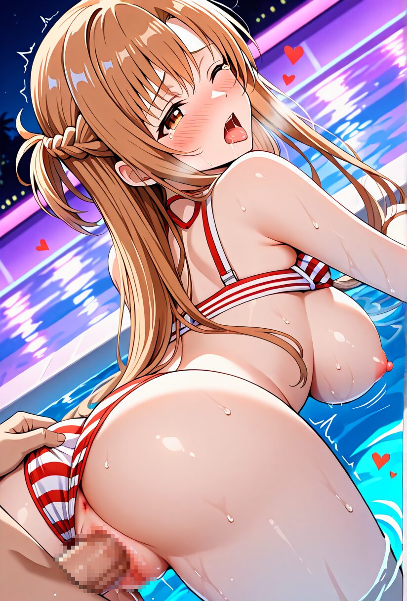 後背位のバックショット