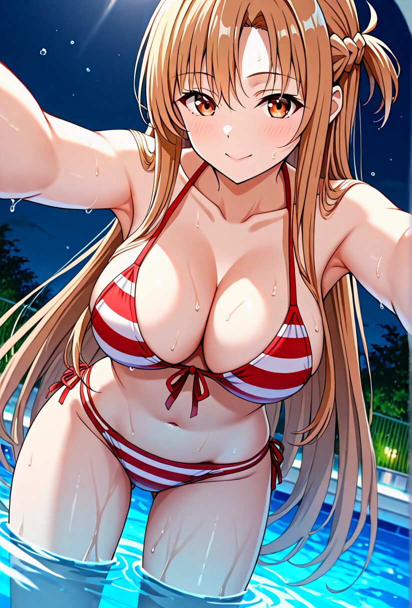 ビキニアスナのフロントショット