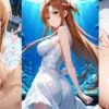 SAOアスナとのデートいちゃらぶセックス画像集
