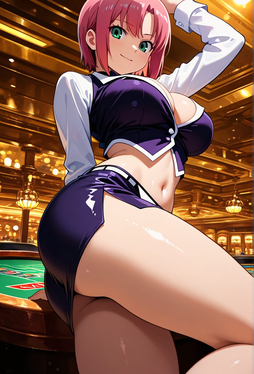 スーパーブラックジャック　リオ　お尻