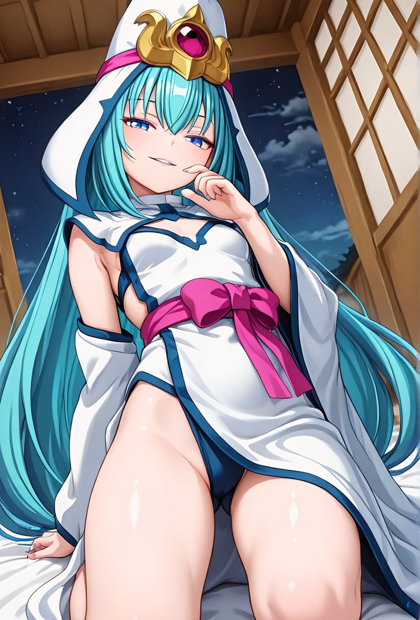 戦国乙女ユウサイ　太ももと下着