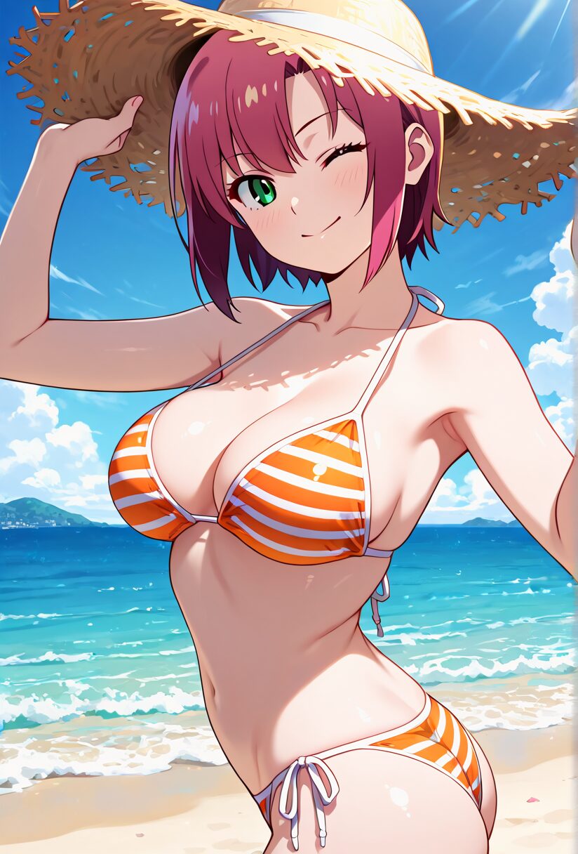 スーパーブラックジャック　ビキニのリオが笑顔