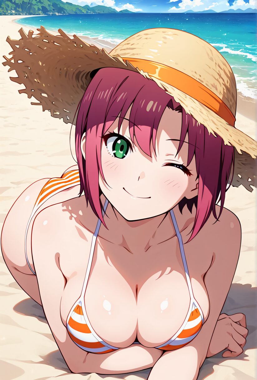 スーパーブラックジャック　ビキニのリオが笑顔