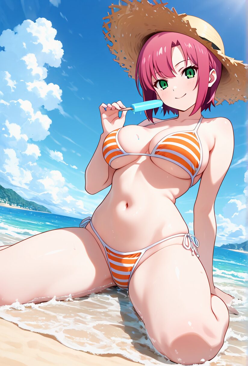 スーパーブラックジャック　ビキニのリオが笑顔