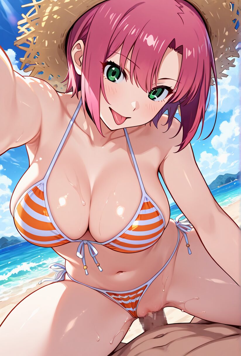 騎乗位セックス　スーパーブラックジャックリオ