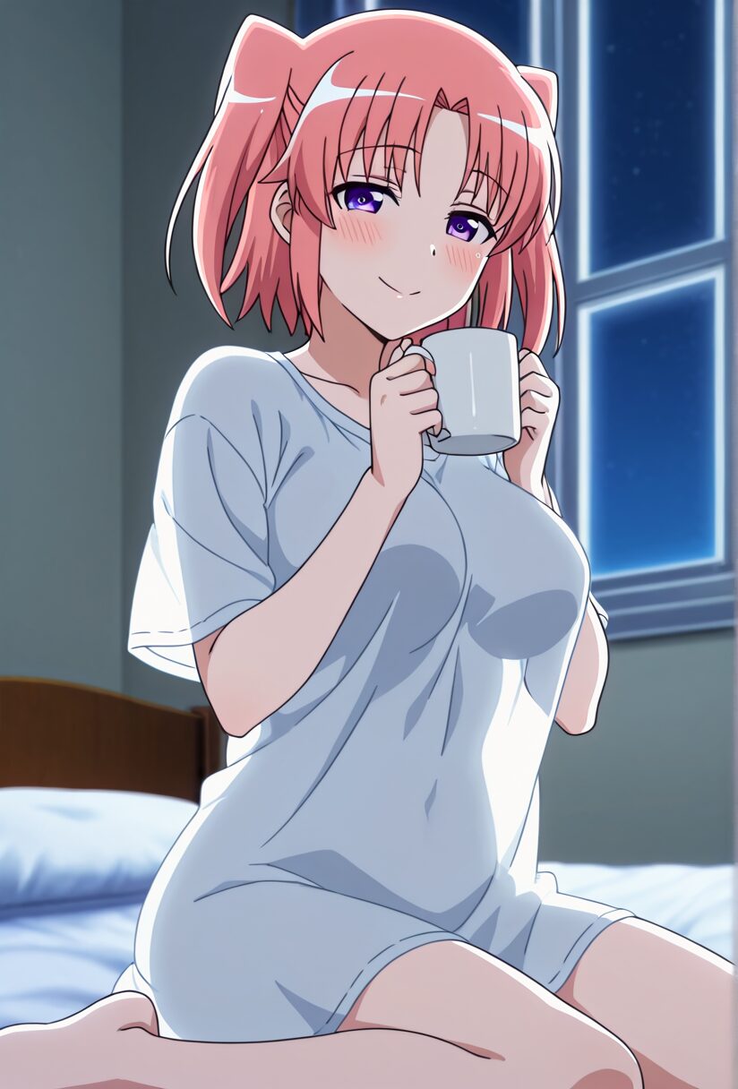 未確認で進行形の夜ノ森小紅と彼氏Tシャツ