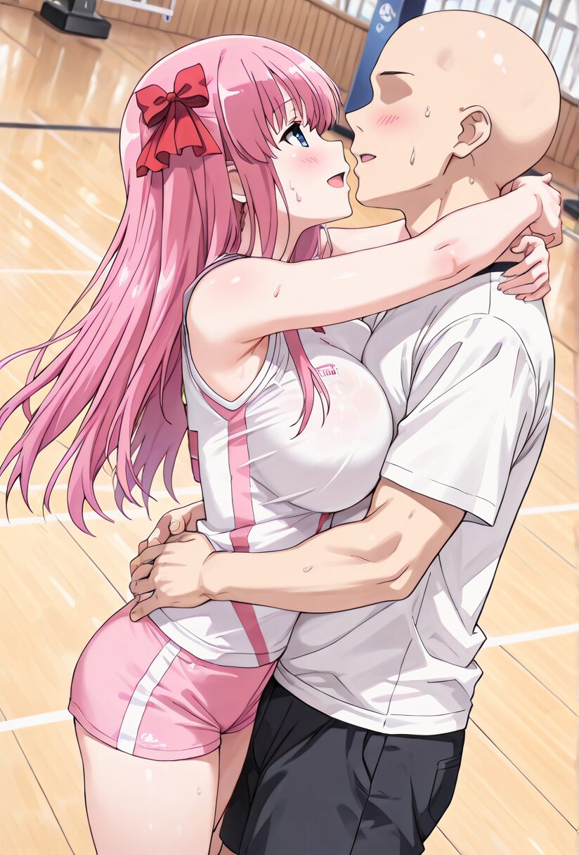 咲ののどかとハグ