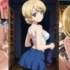 ガールズアンドパンツァーのダージリンとお風呂セックス