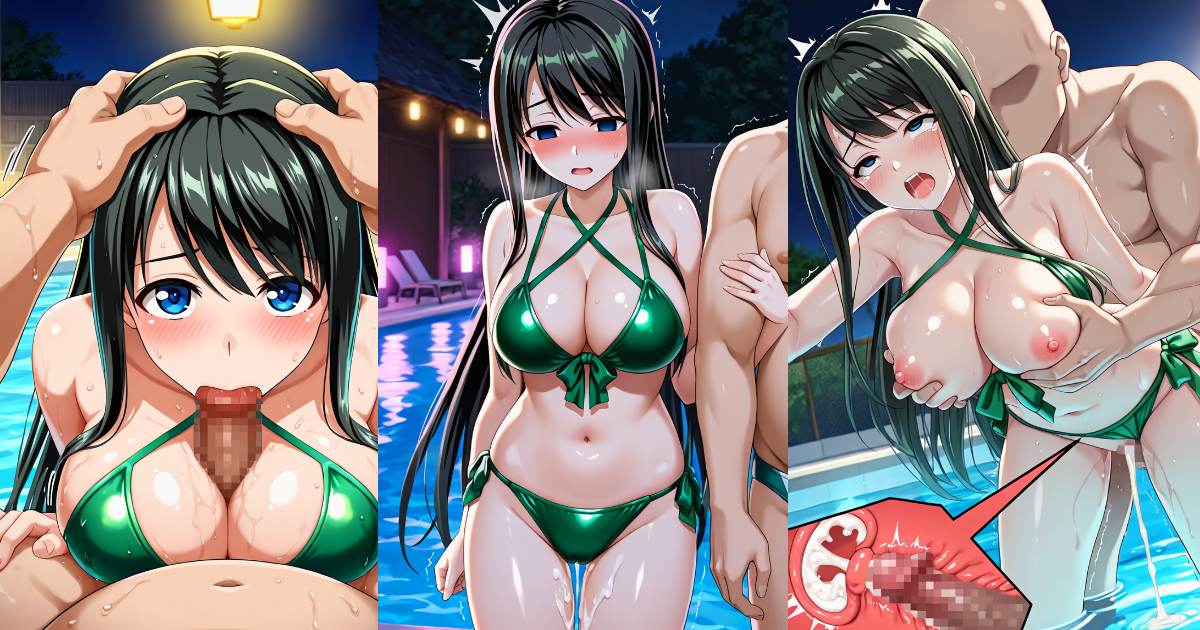 戦国乙女ヨシモトといちゃラブナイトプールセックス