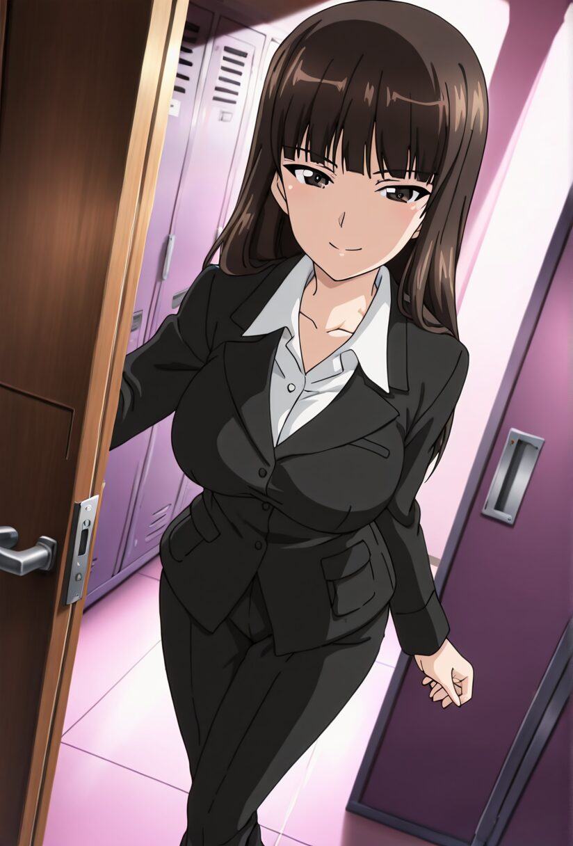 西住しほのマッサージエロ画像