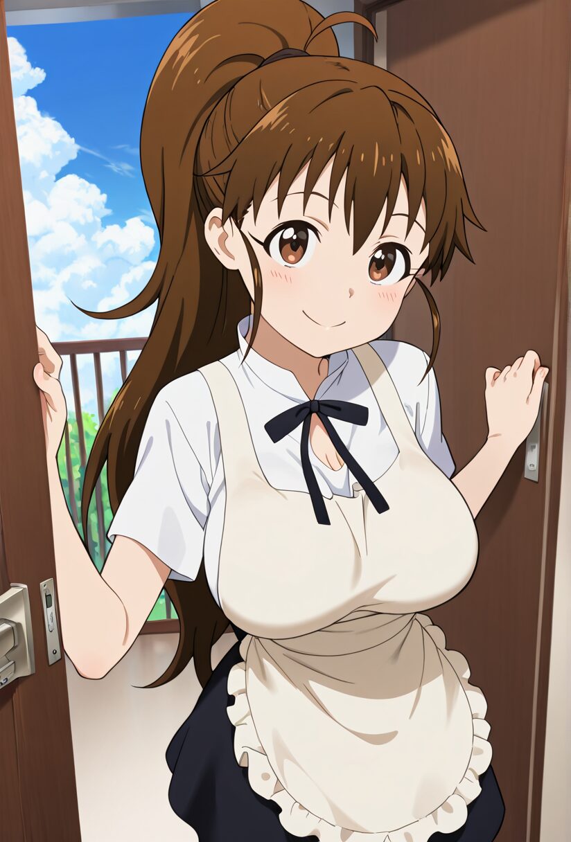 workingのポプラとお部屋で制服デート