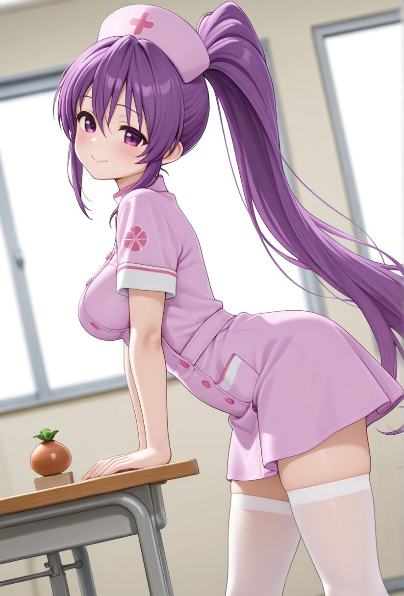戦国乙女の徳川イエヤスのナースコスエロ画像集