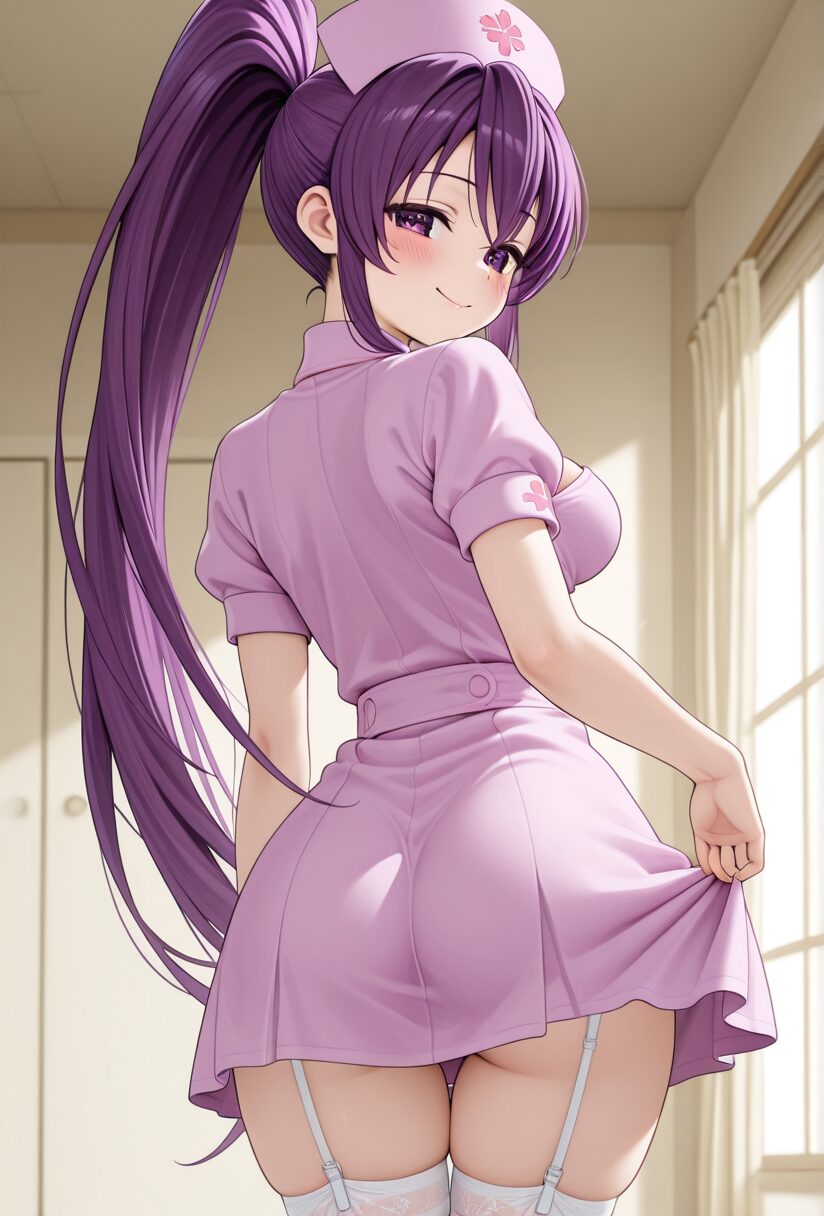戦国乙女の徳川イエヤスのナースコスエロ画像集